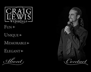 Craig Lewis Weddings Flash Site